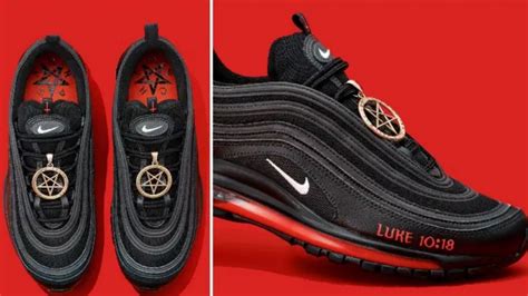 nike satan schoenen|Nike sues over 'Satan Shoes' with human blood .